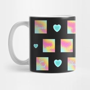 Blue Hearts and Teen Spirits Mug